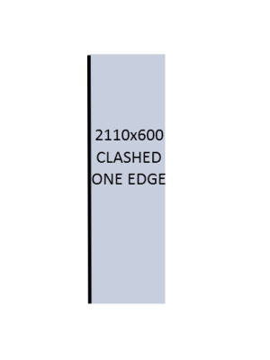 End Panel 2110x600x18.5mm 